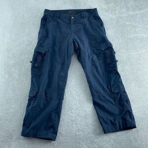 5.11 Tactical Series Navy Blue Cargo Pants  36/32 Ripstop Fabric 4261